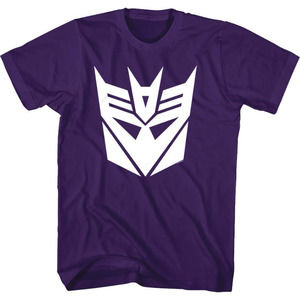 Purple Decepticons Logo Transformers Tshirt